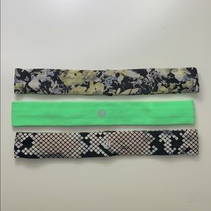 lululemon athletica headband bundle